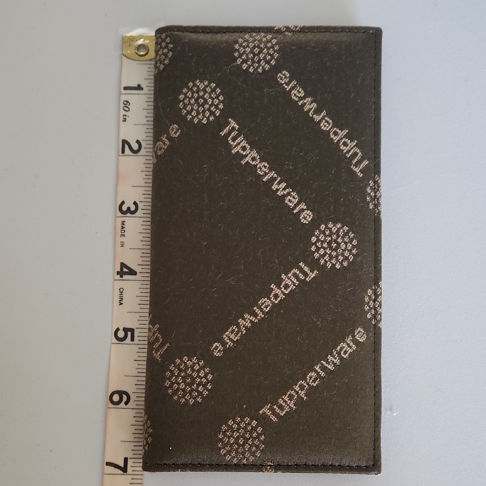 Tupperware Dark Brown Card Holder